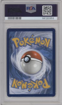 Colress's Experiment from the 2022 Pokemon SWSH set graded by PSA and given an overall grade of 10.