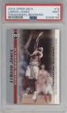 LeBron James from the 2003-04 Upper Deck LeBron James  set graded by PSA and given an overall grade of 9.