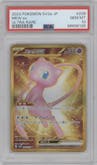 Mew ex from the 2023 Pokemon SV JPN set graded by PSA and given an overall grade of 10.