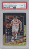 Bogdan Bogdanovic from the 2021-22 Panini Donruss Optic set featuring a Choice Black & Gold parallel graded by PSA and given an overall grade of 10.