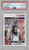 J.J. Watt from the 2011 Score set graded by PSA and given an overall grade of 10.