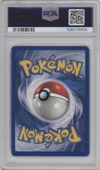 Charizard from the 1999 Pokemon set graded by PSA and given an overall grade of 6.