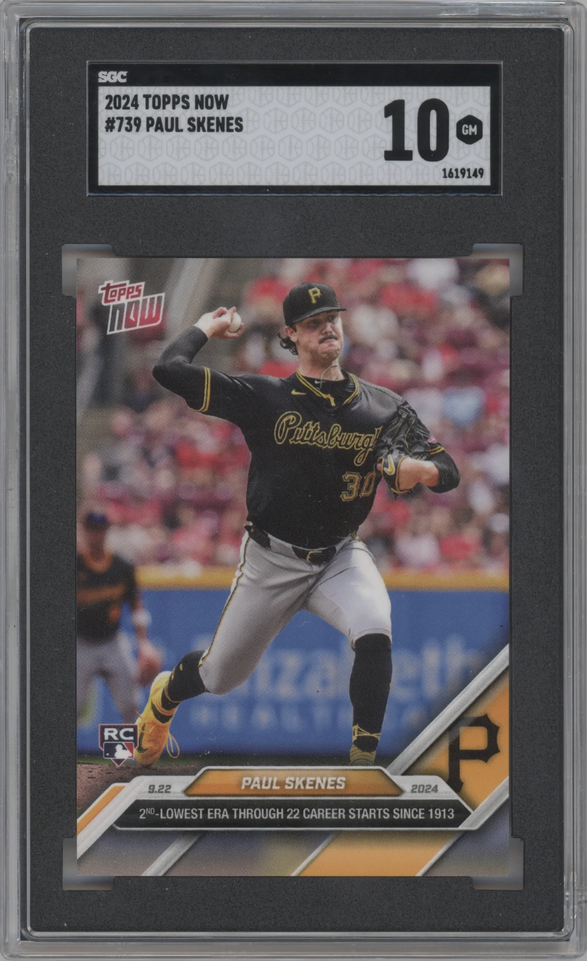 2024 Topps Now Paul Skenes PSA 10