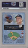 Sammy Sosa  from the 1999 Topps set graded by PSA and given an overall grade of 10.