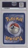 Charizard from the 1999 Pokemon set graded by PSA and given an overall grade of 8.