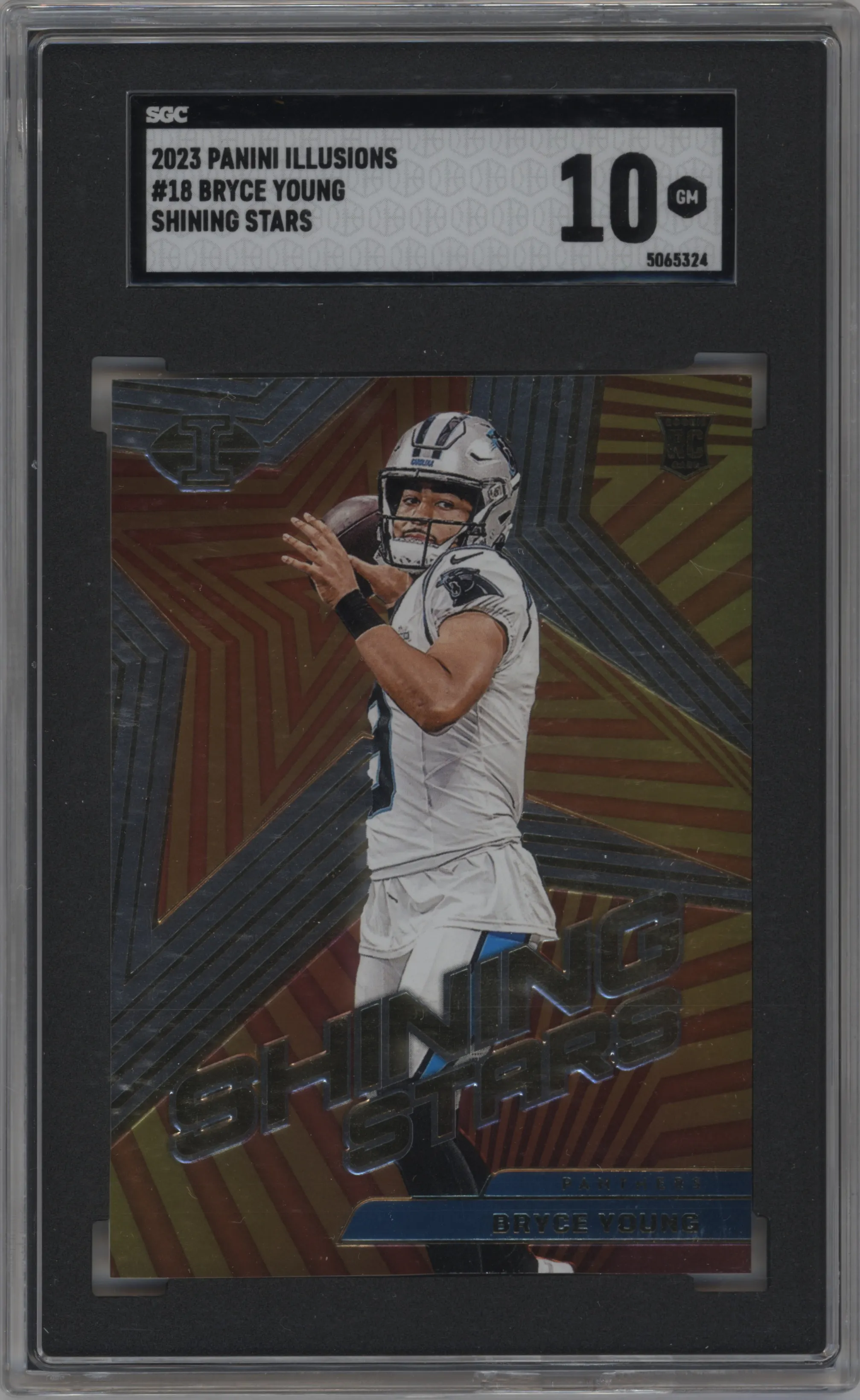 2023 Panini Illusions Shining Stars Bryce Young SGC 10
