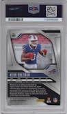 Keon Coleman from the 2024 Panini Prizm set featuring a No Huddle parallel graded by PSA and given an overall grade of 9.