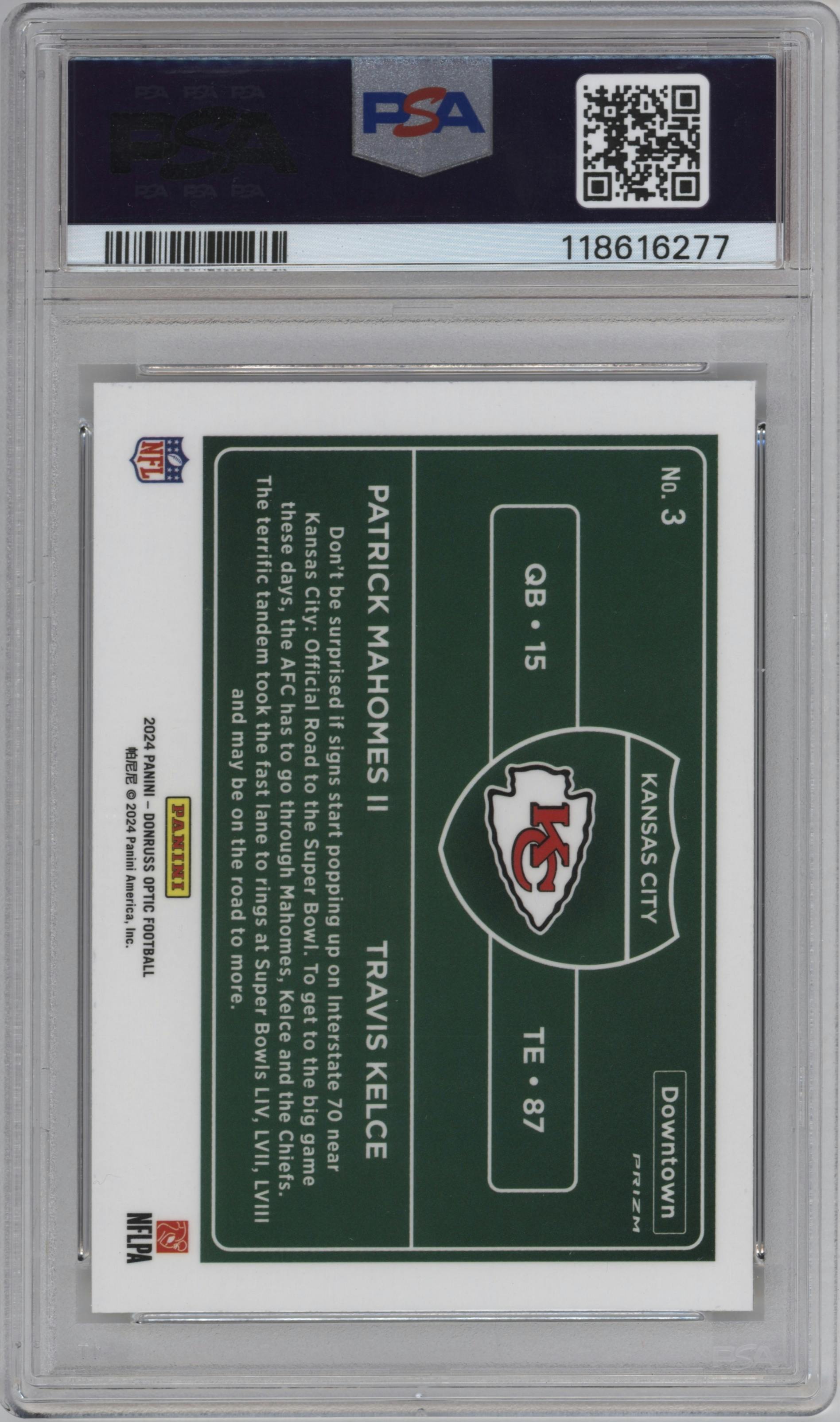 Patrick Mahomes II/Travis Kelce