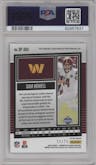 Sam Howell from the 2022 Panini Chronicles set graded by PSA and given an overall grade of 9.