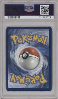 Sylveon GX from the 2019 Pokemon S&M  set graded by PSA and given an overall grade of 9.
