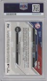 Juan Soto from the 2024 Topps Now Road to Opening Day set graded by PSA and given an overall grade of 10.