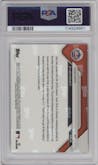 Juan Soto from the 2025 Topps Now set graded by PSA and given an overall grade of 10.
