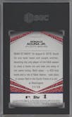 Ronald Acuna Jr. from the 2019 Topps Stadium Club set featuring a Orange parallel graded by SGC and given an overall grade of 9.5.