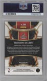 Shaedon Sharpe from the 2023-24 Panini Select  set featuring a Elephant Prizm parallel graded by PSA and given an overall grade of 10.