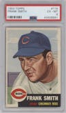 Frank Smith from the 1953 Topps set graded by PSA and given an overall grade of 6.