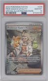 Professor Sada's Vitality from the 2023 Pokemon SV set graded by PSA and given an overall grade of 10.