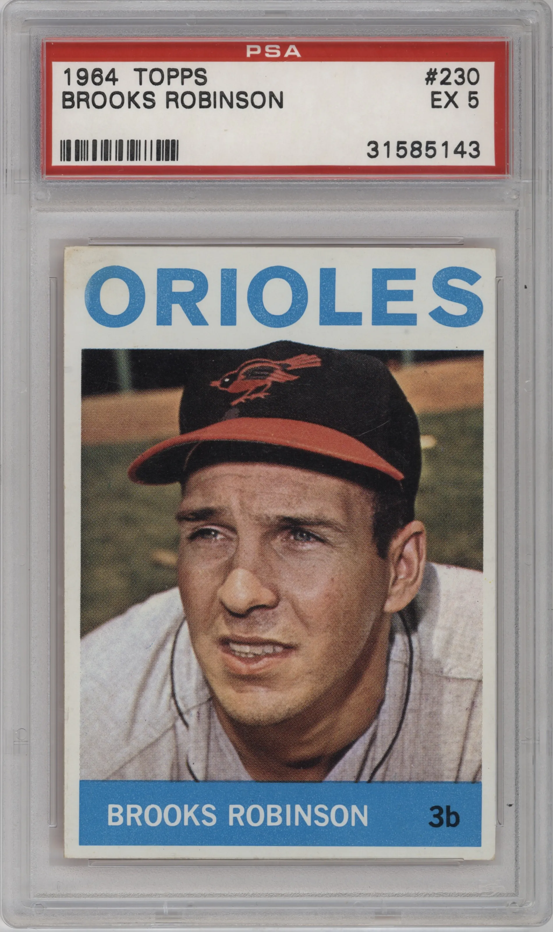 1964 Topps Brooks Robinson #230 PSA 5