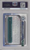 Julio Rodriguez from the 2019 Bowman  set graded by PSA and given an overall grade of 10.