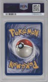 Gengar from the 1999 Pokemon set graded by PSA and given an overall grade of 8.