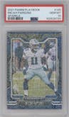 Micah Parsons from the 2021 Panini Playbook set featuring a Sparkle parallel graded by PSA and given an overall grade of 10.