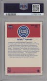 Isiah Thomas from the 1986-87 Fleer set graded by PSA and given an overall grade of 7.