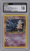 Slowking from the 2000 Pokemon Neo Genesis set graded by CSG and given an overall grade of 10.