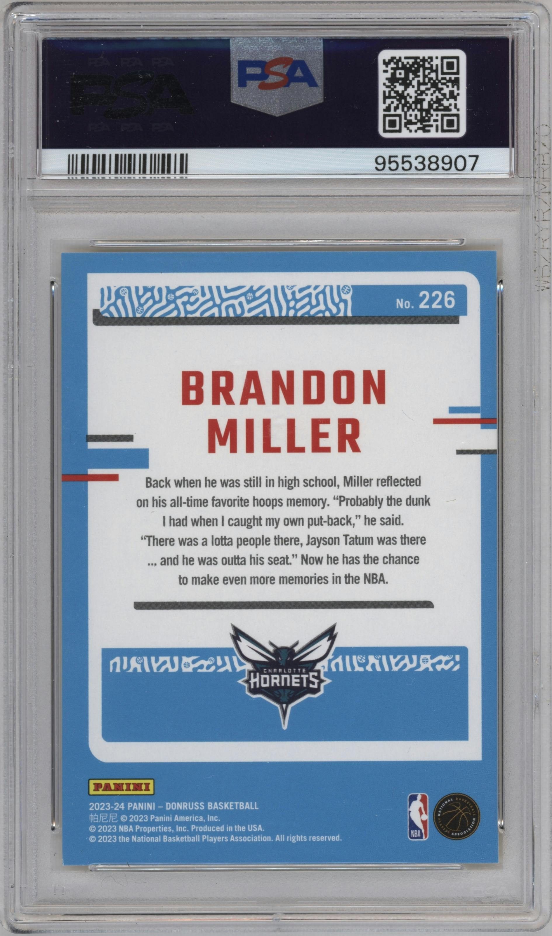 Brandon Miller
