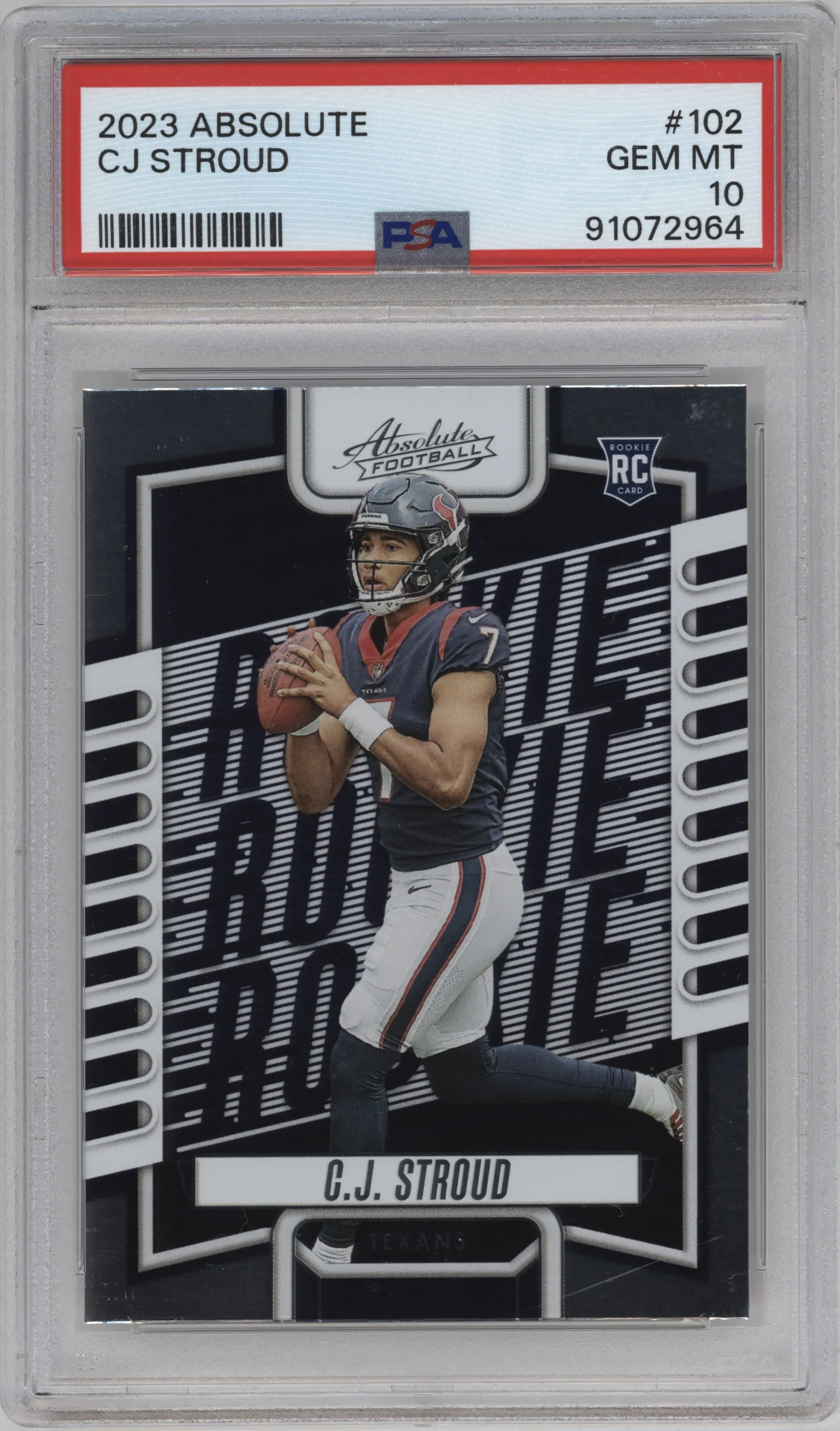 2023 Panini Absolute C.J. Stroud Retail PSA 10
