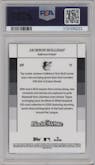Jackson Holliday  from the 2024 Topps Black & White set graded by PSA and given an overall grade of 10.