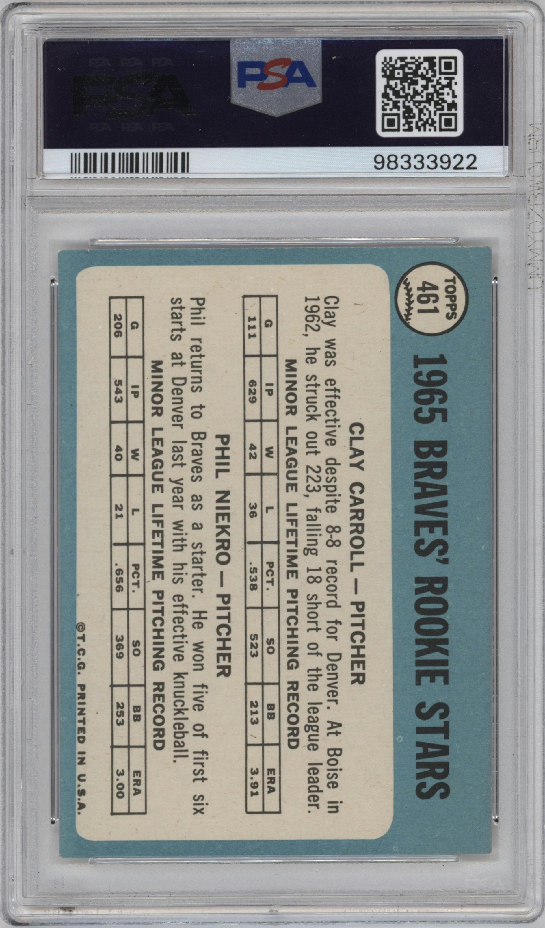 Clay Carroll/Phil Niekro