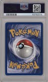 Dark Charizard from the 2000 Pokemon set graded by PSA and given an overall grade of 9.