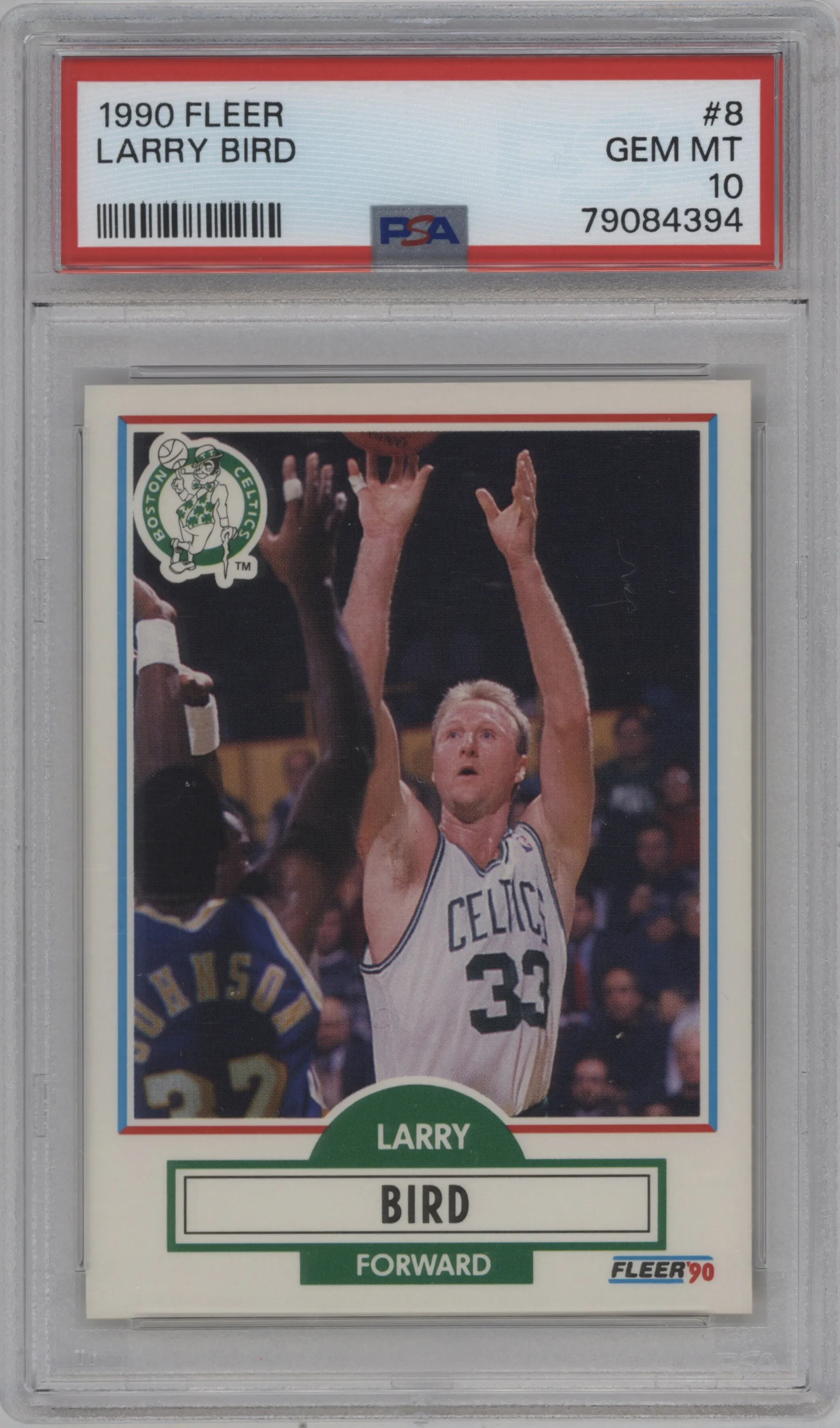 1990 Fleer Larry Bird PSA 10