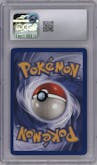 Blastoise from the 1999 Pokemon set graded by CSG and given an overall grade of 9.