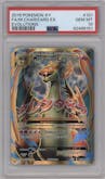 M Charizard EX from the 2016 Pokemon XY set graded by PSA and given an overall grade of 10.