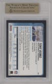 Tony Romo  from the 2003 Bowman Chrome set graded by Beckett and given an overall grade of 9.5.