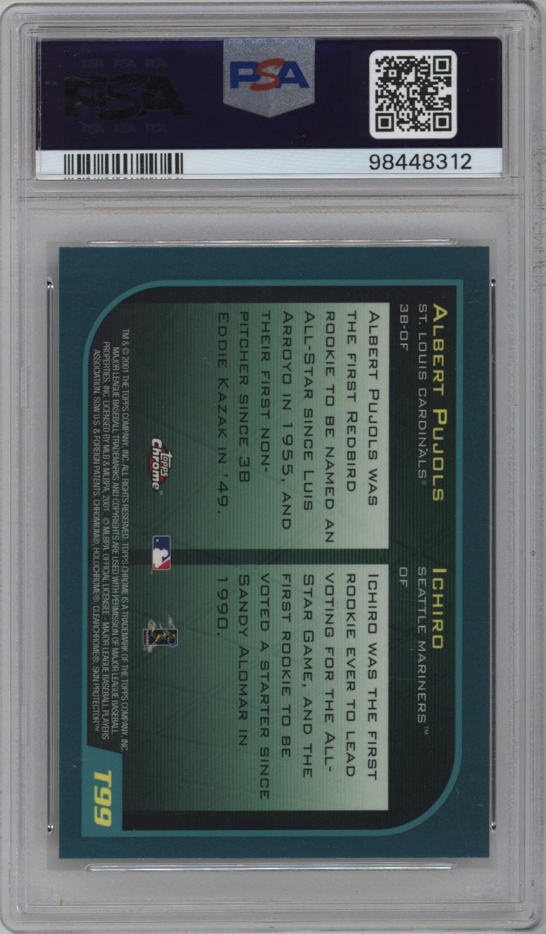 Ichiro Suzuki/Albert Pujols