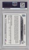 George Kirby from the 2022 Topps Chrome Update Sapphire Edition  set graded by PSA and given an overall grade of 10.