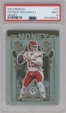 Patrick Mahomes II	 from the 2024 Panini Mosaic set graded by PSA and given an overall grade of 9.