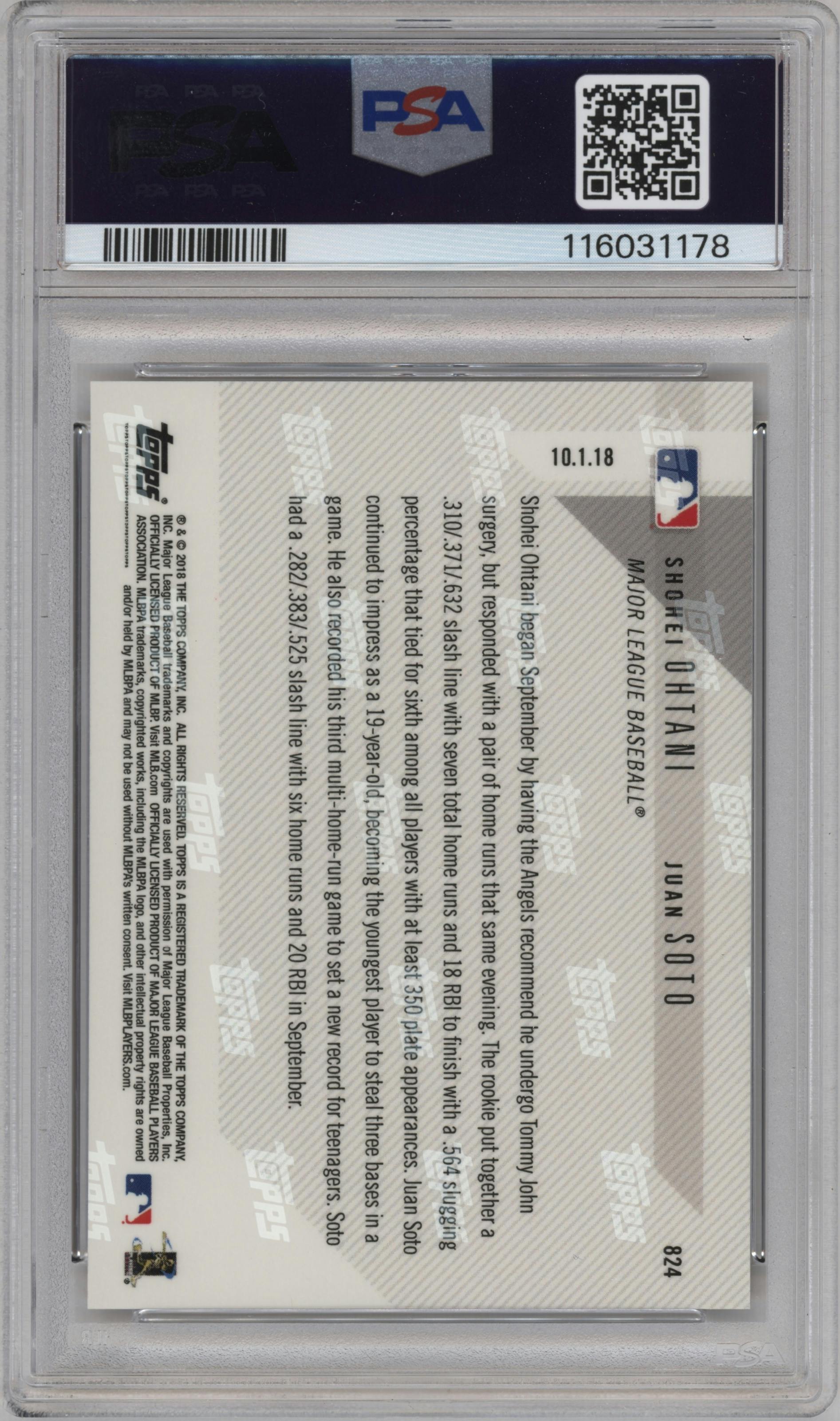 Shohei Ohtani/Juan Soto