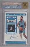 Cody Martin from the 2019-20 Panini Contenders set featuring a Prime parallel graded by Beckett and given an overall grade of 9.