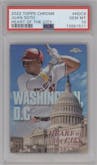 Juan Soto from the 2022 Topps Chrome set graded by PSA and given an overall grade of 10.