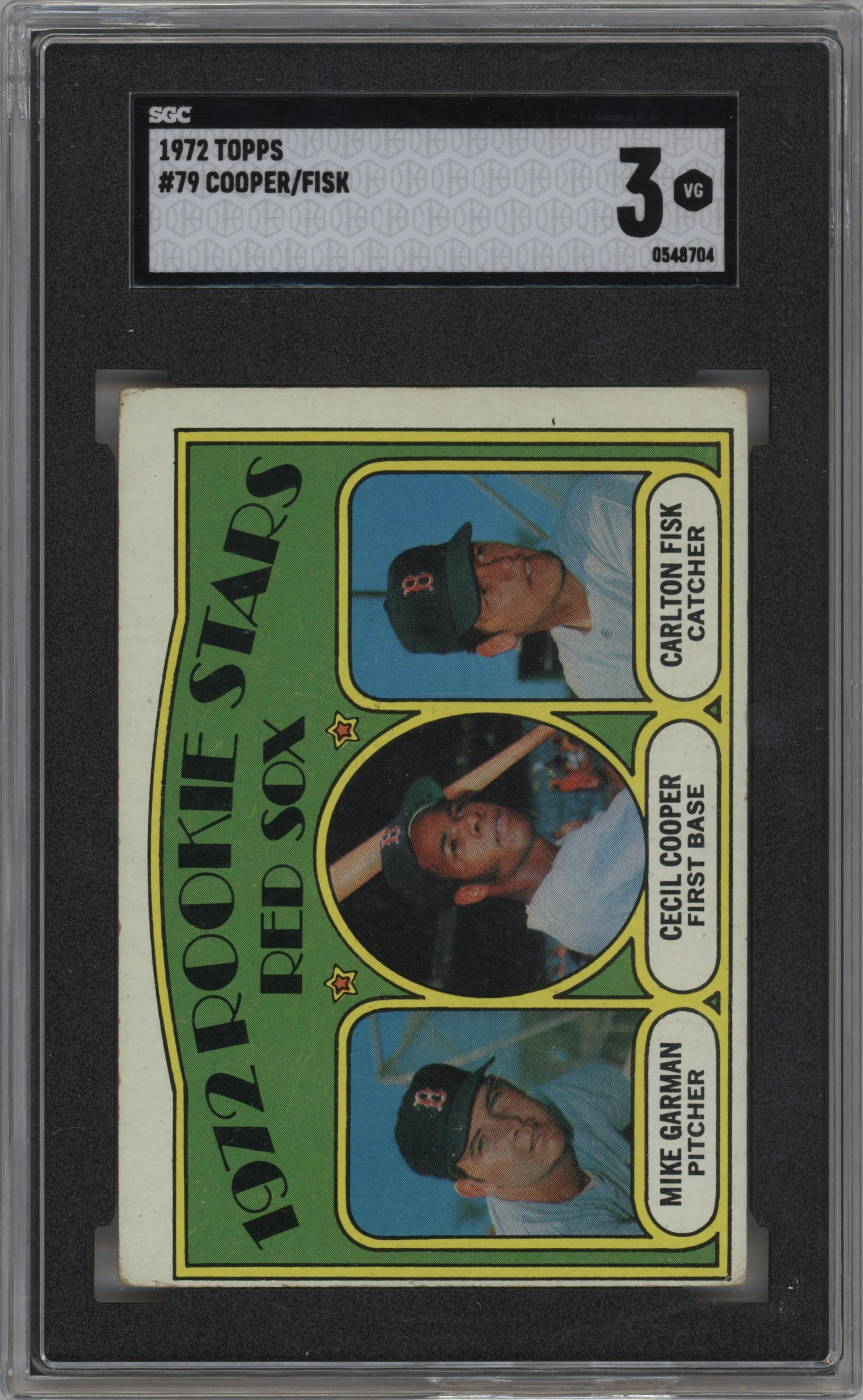 Mike Garman/Cecil Cooper/Carlton Fisk