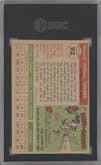 Don Zimmer from the 1955 Topps set graded by SGC and given an overall grade of 3.