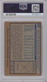 Dave Winfield from the 1978 Topps set graded by PSA and given an overall grade of 7.