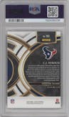 C.J. Stroud from the 2023 Panini Select set graded by PSA and given an overall grade of 10.