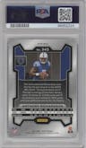 Anthony Richardson from the 2023 Panini Prizm set featuring a Red White Blue Prizm parallel graded by PSA and given an overall grade of 10.