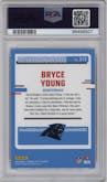 Bryce Young from the 2023 Donruss Optic set graded by PSA and given an overall grade of 10.