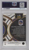 Brandin Podziemski from the 2023-24 Panini Select  set featuring a Elephant parallel graded by PSA and given an overall grade of 10.