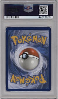 Blastoise GX from the 2019 Pokemon S&M  set graded by PSA and given an overall grade of 10.