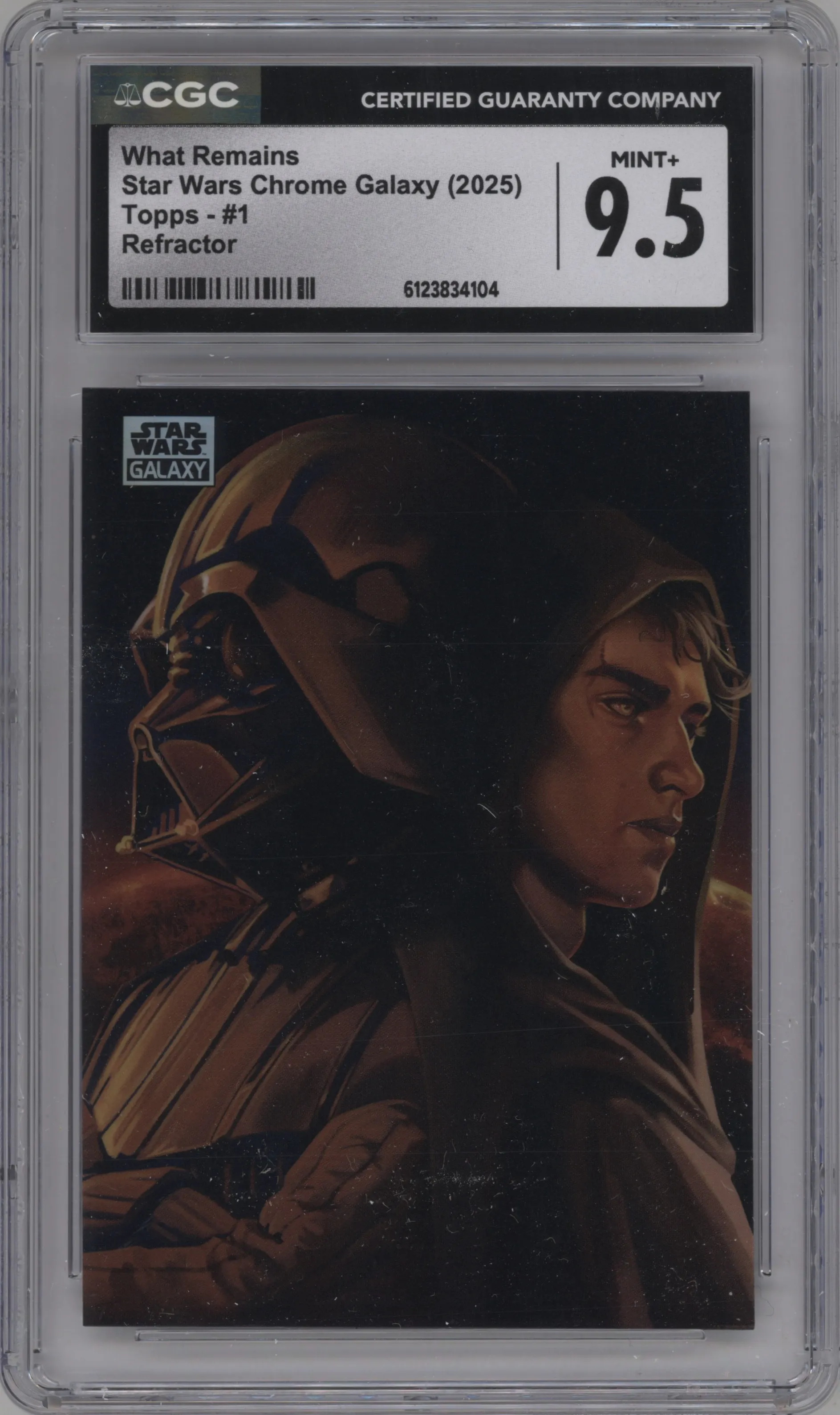 2025 Topps Chrome Star Wars Galaxy What Remains Refractor #1 CGC 9.5